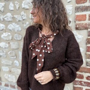 Pull chocolat Néo