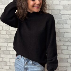 Pull noir Timéo