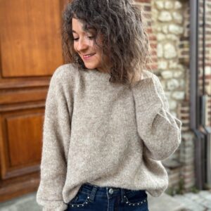 Pull taupe Noah