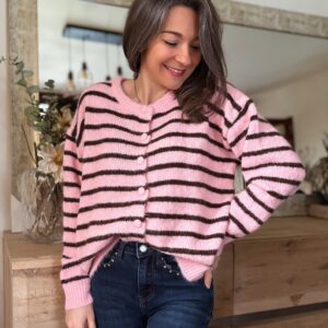 Gilet rayé Isaac