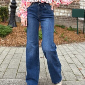 Jean flare bleu Albert