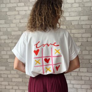 T-shirt imprimé "Love Rules" Ylan
