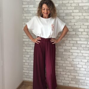 Pantalon bordeaux Milo