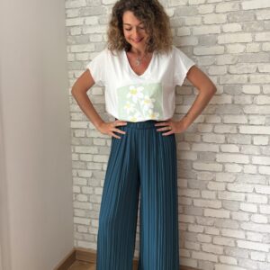 Pantalon bleu pétrole Milo