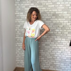 Pantalon céladon Milo