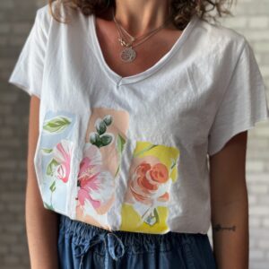 T-shirt avec imprimé floral Pablo