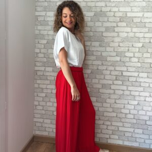 Pantalon rouge Milo