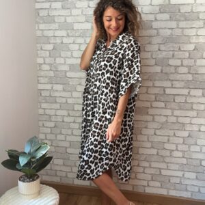 Robe tunique léopard Livy