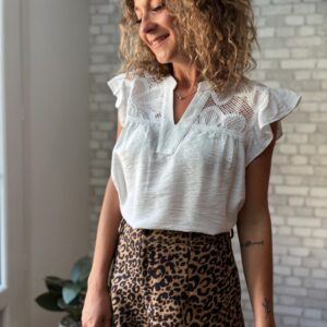 Top fluide dentelle Soren